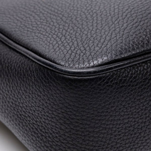 GUCCI SOHO DISCO CAMERA BAG CALFSKIN LEATHER BLACK LGHW