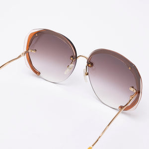 CHLOE CE174S FRAME GOLD GRADIENT SUNGLASSES GHW