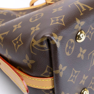 LOUIS VUITTON CARRYALL PM MONOGRAM CANVAS GHW (MICROCHIP)