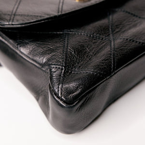 CHANEL MATELASSE WAIST POUCH/ BELT BAG WITH COCO MARK