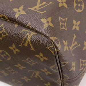 LOUIS VUITTON NEVERFULL GM MONOGRAM CANVAS GHW (MICROCHIP)