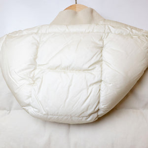 MONCLER LEOPOLD GIUBBOTTO COTTON POLYURETHANE DOWN JACKET WHITE SIZE 2