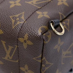 LOUIS VUITTON PALM SPRINGS MINI MONOGRAM CANVAS GHW (MICROCHIP)