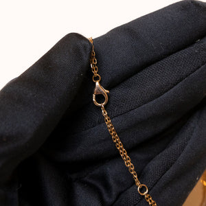 CARTIER LOVE NECKLACE WITH DIAMOND YELLOW GOLD / CERAMIC / DIAMOND