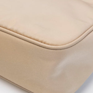 PRADA RE-EDITION 2005 SHOULDER BAG RE-NYLON BEIGE SHW