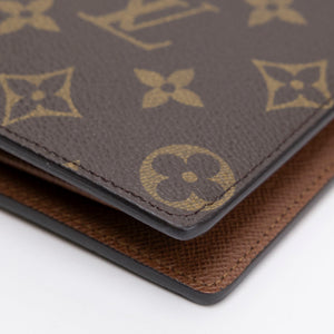 LOUIS VUITTON BRAZZA WALLET MONOGRAM GHW (MICROCHIP)