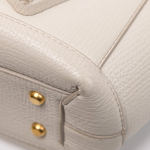 BOTTEGA VENETA ARCO BAG CALFSKIN WHITE GHW