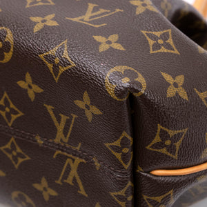LOUIS VUITTON TURENNE PM BAG MONOGRAM CANVAS BROWN GHW