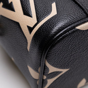 LOUIS VUITTON VANITY PM BLACK/BEIGE CALFSKIN GHW (MICROCHIP)