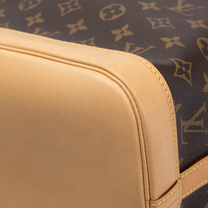LOUIS VUITTON PETIT NOE BUCKET BAG MONOGRAM GHW (MICROCHIP)