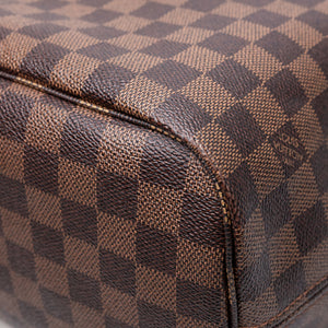 LOUIS VUITTON NEVERFULL MM DAMIER EBENE GHW
