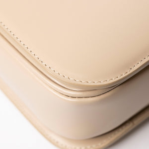 CELINE CLASSIQUE TRIOMPHE BAG SHINY CALFSKIN BEIGE GHW