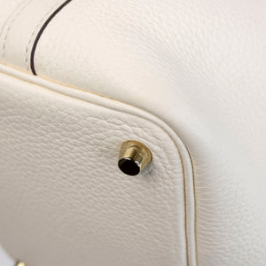 HERMES PICOTIN 18 LOCK BAG NATA GHW STAMP Z