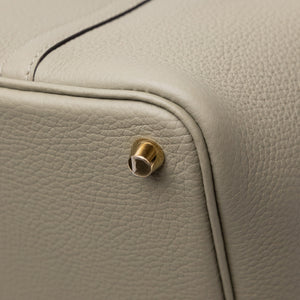 HERMES PICOTIN 18 LOCK BAG CLEMENCE SAUGE GHW STAMP B