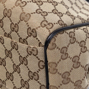 GUCCI GG CANVAS SUKEY TOTE BEIGE GHW
