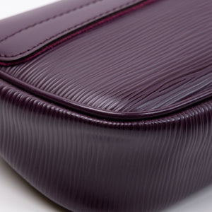 LOUIS VUITTON CASSIS EPI LEATHER MONTAIGNE CLUTCH BAG