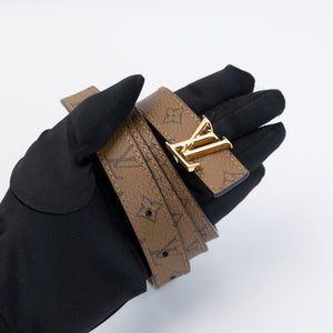 LOUIS VUITTON ICONIC 20MM REVERSIBLE BELT GHW