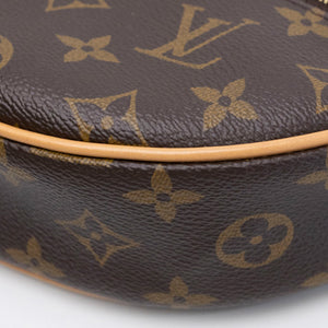 LOUIS VUITTON HALF-MOON LOOP BAGUETTE MONOGRAM CANVAS GHW (MICROSHIP)