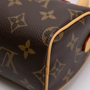 LOUIS VUITTON NANO SPEEDY MONOGRAM CANVAS GHW
