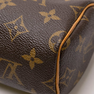 LOUIS VUITTON NANO SPEEDY MONOGRAM CANVAS GHW