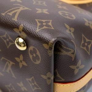 LOUIS VUITTON CARRYALL PM MONOGRAM CANVAS GHW (MICROCHIP)