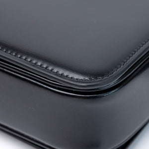 CELINE TEEN TRIOMPHE BAG SHINY CALFSKIN BLACK SHW