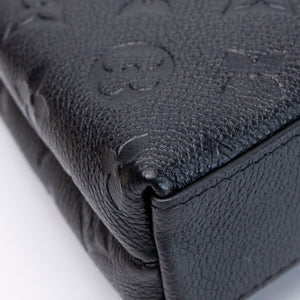 LOUIS VUITTON NANO MADELEINE MONOGRAM EMPREINTE LEATHER BLACK GHW (MICROCHIP)