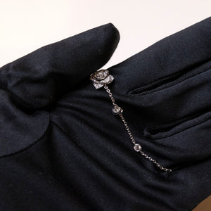 PIAGET 18K WHITE GOLD DIAMOND ROSE BRACELET