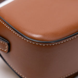 CELINE CLUTCH ON STRAP TABOU CALFSKIN TAN GHW
