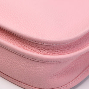 HERMES EVELYNE 23 CLEMENCE LEATHER ROSE SAKURA SHW STAMP K