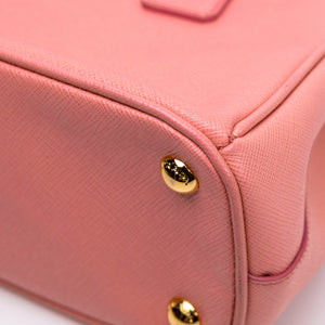 PRADA SAFFIANO SMALL TOTE BAG PINK GHW