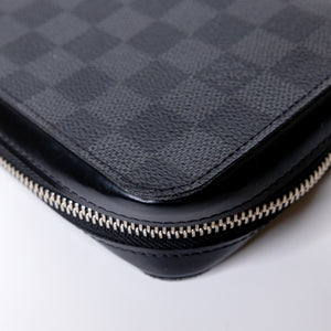 LOUIS VUITTON DAMIER COBALT ZIPPY XL