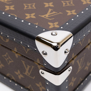 LOUIS VUITTON COFFRET 8 MONTRES BROWN MONOGRAM CANVAS SHW