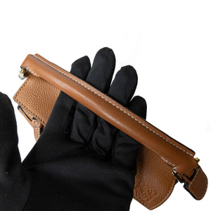 LOEWE MINI PUZZLE BAG CALFSKIN TAN