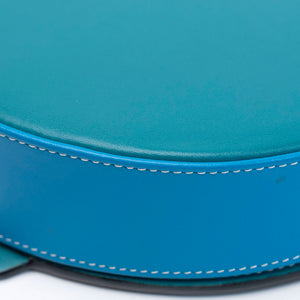 LOEWE SMALL HEEL POUCH GREEN CROSSBODY BAG SHW
