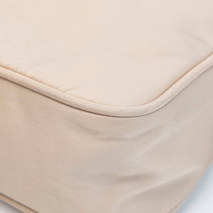 PRADA RE-EDITION 2000 SHOULDER BAG BEIGE NYLON SHW
