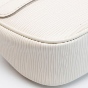LOUIS VUITTON MONTAIGNE POCHETTE EPI LEATHER IVORY SHW