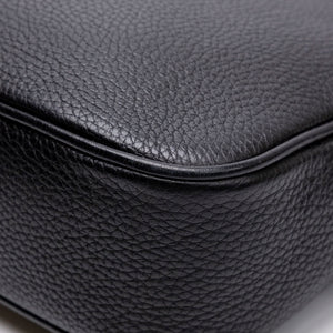 GUCCI SOHO DISCO CAMERA BAG CALFSKIN LEATHER BLACK LGHW