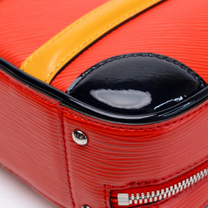 LOUIS VUITTON VALISETTE BB RED / MULTICOLOURED EPI LEATHER SHW