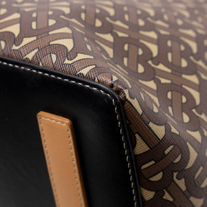 BURBERRY SOCIETY TB MONOGRAM LARGE TOTE GHW