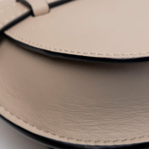 LOEWE MINI GATE DUAL BAG SOFT CALFSKIN SAND GHW