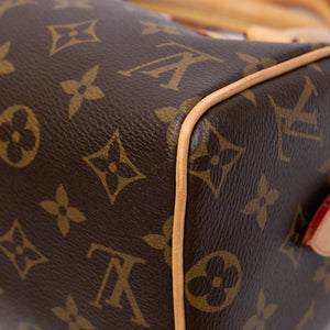 LOUIS VUITTON SPEEDY 20 BANDOULIERE MONOGRAM CANVAS GHW (MICROCHIP)