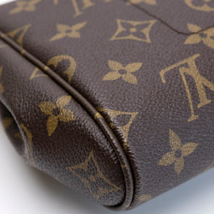 LOUIS VUITTON MONOGRAM FAVORITE MM MONOGRAM CANVAS GHW