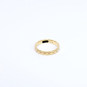 CHANEL CRUSH RING 18K YELLOW GOLD SIZE 53
