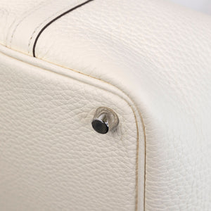 HERMES PICOTIN 18 LOCK BAG NATA SHW STAMP Z