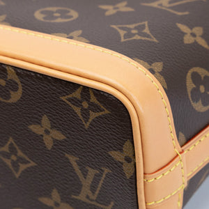 LOUIS VUITTON NANO NOE MONOGRAM CANVAS GHW (MICROCHIP)