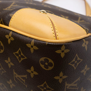 LOUIS VUITTON ESTRELA MEDIUM BROWN COATED CANVAS MONOGRAM GHW