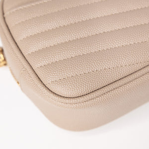 SAINT LAURENT CAMERA BAG BEIGE GHW