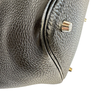 HERMES PICOTIN 22 BLACK SHW STAMP C
