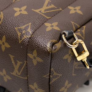 LOUIS VUITTON PALM SPRINGS MINI BACKPACK BROWN/ MULTICOLORED MONOGRAM